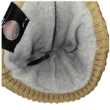 New York Yankees Fleece Lined Knit Toque Khaki