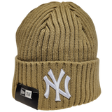 New York Yankees Fleece Lined Knit Toque Khaki