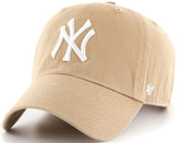 New York Yankees '47 Clean Up Cap Khaki