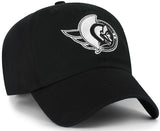 Ottawa Senators Clean Up Cap Black And White