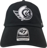 Ottawa Senators Clean Up Cap Black And White