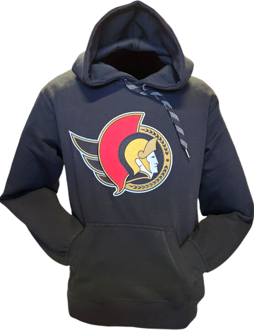 Ottawa Senators Embroidered Crest Hoodie Black