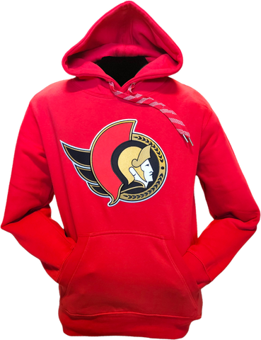 Ottawa Senators Embroidered Crest Hoodie Red