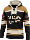 Ottawa Senators '47 HPD Block Script Superior Lace Hoodie