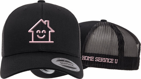 Pad Pal Trucker Raised Front logo Black Home Services