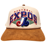 Montreal Expos '47 Pomona Wool Hitch Rope Snapback Front