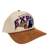 Montreal Expos '47 Pomona Wool Hitch Rope Snapback Angle