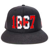 Canada 1867 Snapback Black