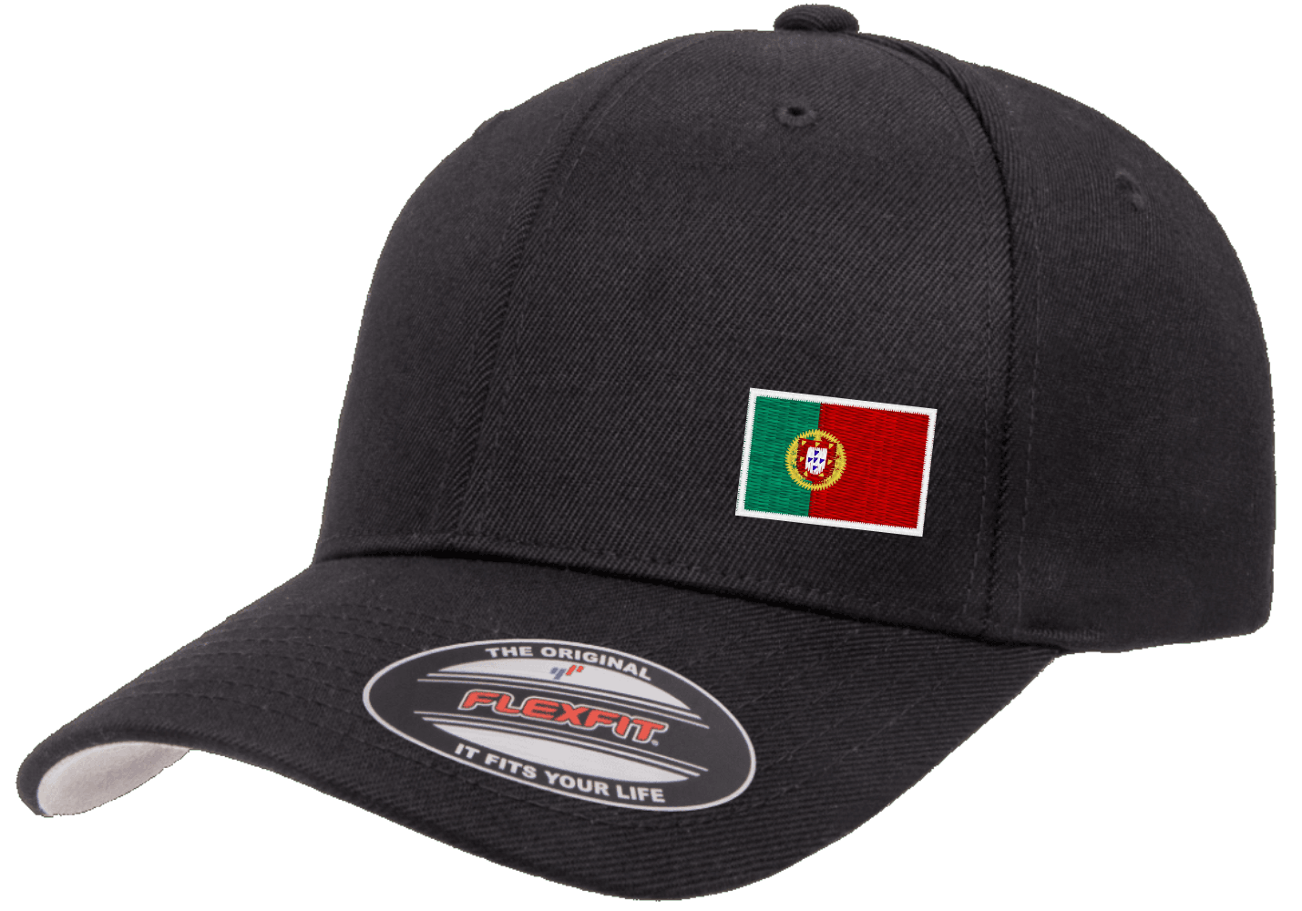Portugal Cap Black FLEXFIT® - Main Image