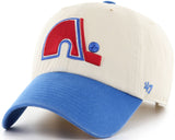 Quebec Nordiques '47 Clean Up Cap Natural Two Tone