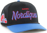 Quebec Nordiques '47 Crosstown Script Rope Hitch