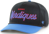 Quebec Nordiques '47 Crosstown Script Rope Hitch