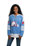 Quebec Nordiques '47 Golden Age Sweep Check Eternal Lacer