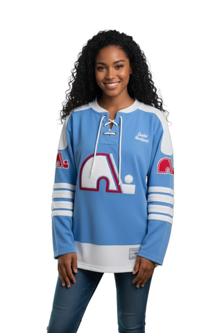 Quebec Nordiques '47 Golden Age Sweep Check Eternal Lacer
