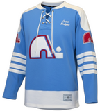 Quebec Nordiques '47 Golden Age Sweep Check Eternal Lacer