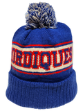 Quebec Nordiques Retro Knit Fleece Lined Pom Toque