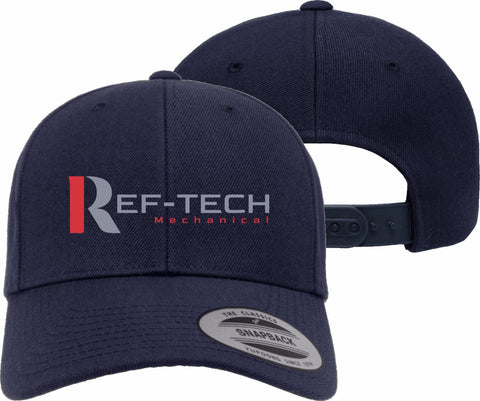 Ref-Tech Mechanical Curved Visor Snapback no r