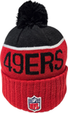 San Francisco 49ers Knit Fleece Lined Pom Toque