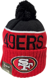 San Francisco 49ers Knit Fleece Lined Pom Toque