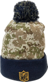 Seattle Seahawks Salute to Service Sideline Fleece Pom Toque
