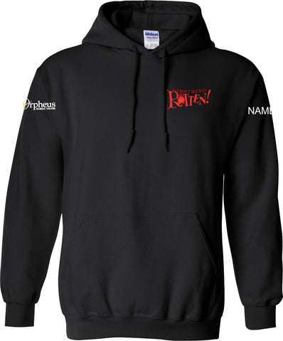 Something Rotten Pullover Hood Black