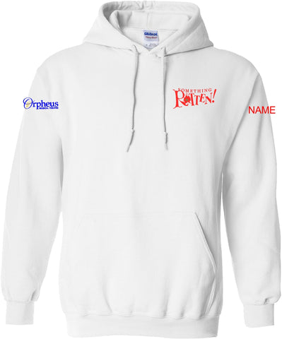 Something Rotten Pullover Hood White