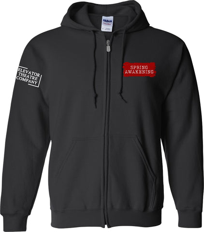 Spring Awakening Full Zip Black