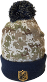 St. Louis Rams Vintage Salute to Service Fleece Lined Pom Toque