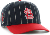 St. Louis Cardinals '47 Rawlings Pinstripe Hitch Snapback