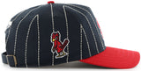 St. Louis Cardinals '47 Rawlings Pinstripe Hitch Snapback
