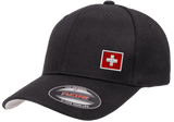 Switzerland Cap Black FLEXFIT®