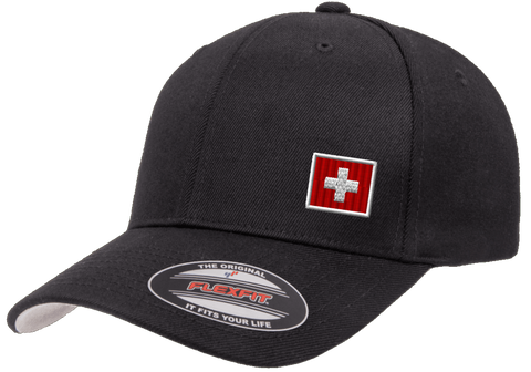 Switzerland Cap Black FLEXFIT®