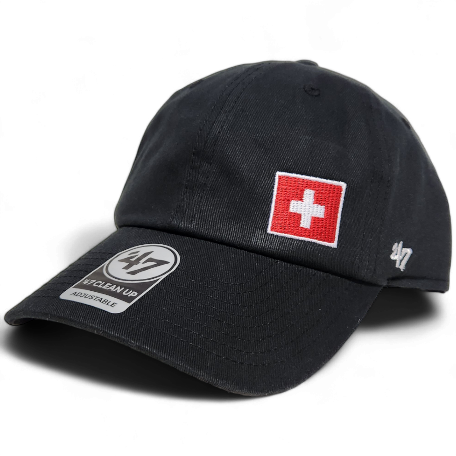 Switzerland Cap Black '47 Brand – More Than Just Caps Clubhouse