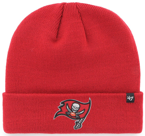 Tampa Bay Buccaneers Raised Cuffed Knit Toque