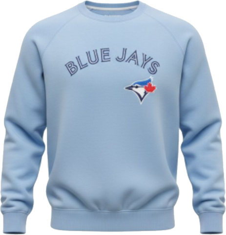 Toronto Blue Jays Embroidered Crest Crew