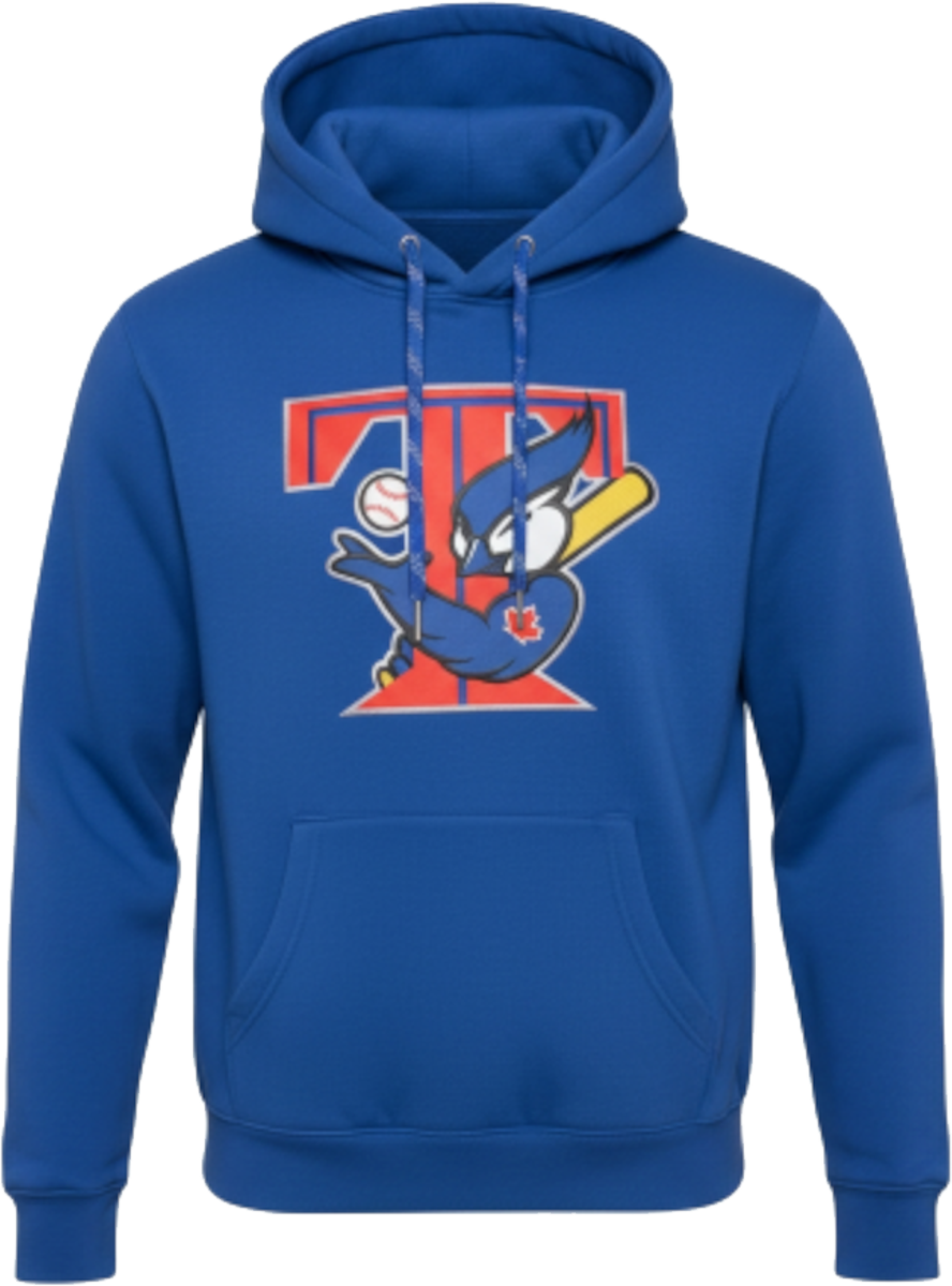 Toronto Blue Jays Embroidered Crest Vintage 2003 Hoodie – More