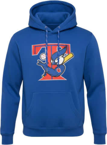 Toronto Blue Jays Embroidered Crest Vintage 2003 Hoodie