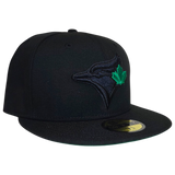 Toronto Blue Jays New Era 59Fifty Exclusive Blackout Green Pop