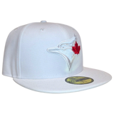 Toronto Blue Jays New Era 59Fifty Exclusive Whiteout Red Pop