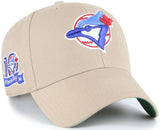Toronto Blue Jays '47 Khaki Sure Shot 10th Anniversary Side Patch