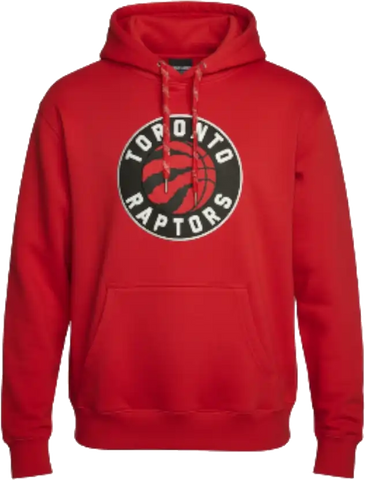Toronto Raptors Embroidered Crest Hoodie Red