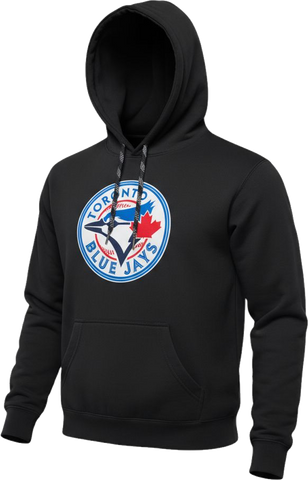Toronto Blue Jays Embroidered Crest Hoodie Black