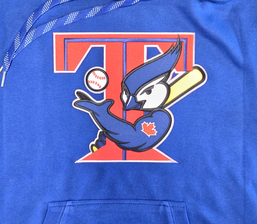 Toronto Blue Jays Embroidered Crest Vintage 2003 Hoodie – More