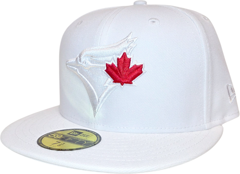 Toronto Blue Jays New Era 59Fifty Exclusive Whiteout Red Pop