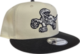 Toronto Raptors New Era 9Fifty HWC Snapback Chalk White Black