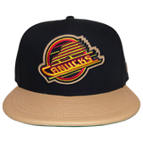 Vancouver Canucks NHL 59FIFTY Custom Leather