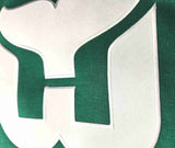 Hartford Whalers Embroidered Crest Hoodie Green