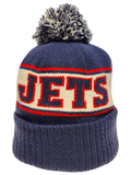 Winnipeg Jets Alt Retro Knit Fleece Lined Pom Toque