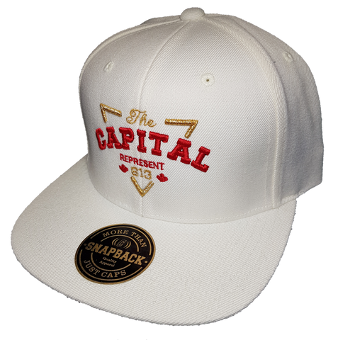 Six One 3 Represent The Capital Exclusive Snapback White