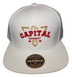 Six One 3 Represent The Capital Exclusive Snapback White